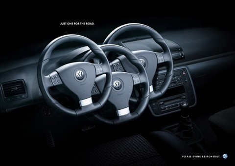 Volkswagen - Please drink responsibly.